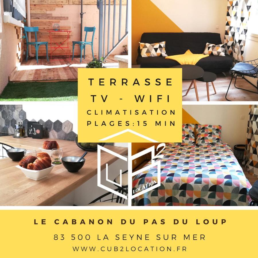 Le Cabanon Du Pas Du Loup - Studio Climatise Rdc - Proche Mer ลาแซน-ซูร์-แมร์ ภายนอก รูปภาพ